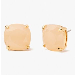 kate spade small square studs NWT